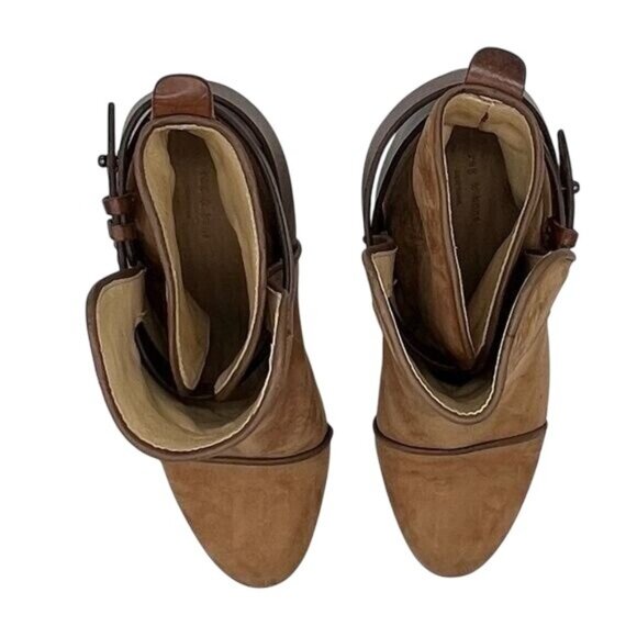 Rag & Bone Kinsey Brown Suede Heeled boots - Size 7 - Picture 10 of 10